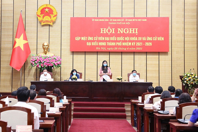 Hà Nội Gặp mặt ứng cử viên đại biểu Quốc hội, đại biểu HĐND TP